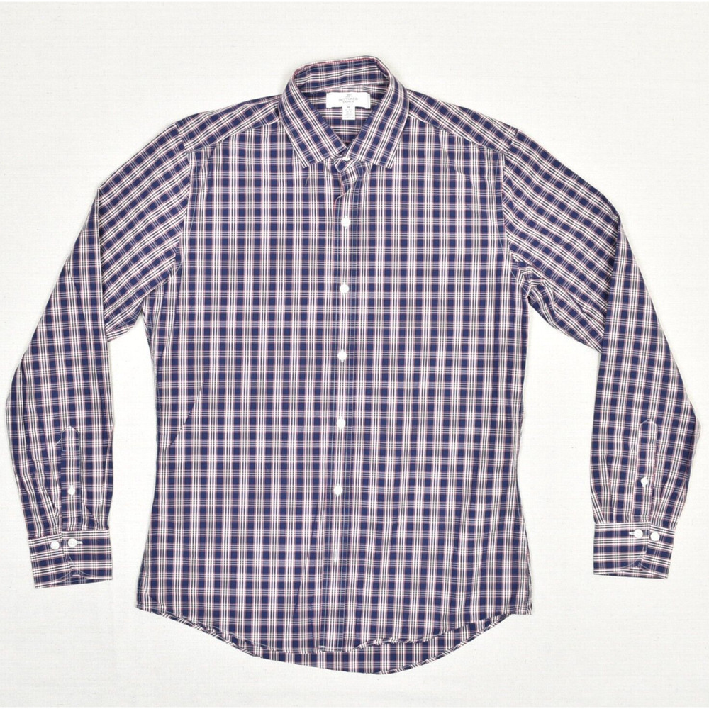 Buttoned Down Men Shirt Long Sleeve Cotton Blend Multicolor Size M 15-15.5 34/35